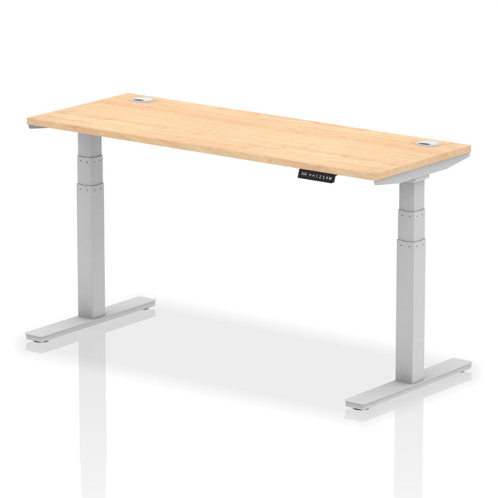 OE - Air Height Adjustable Slimline Desk With Cable Ports