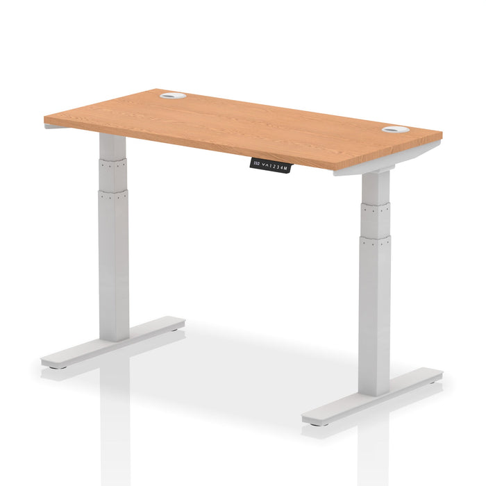 OE - Air Height Adjustable Slimline Desk With Cable Ports