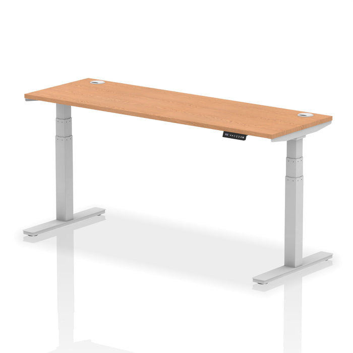 OE - Air Height Adjustable Slimline Desk With Cable Ports