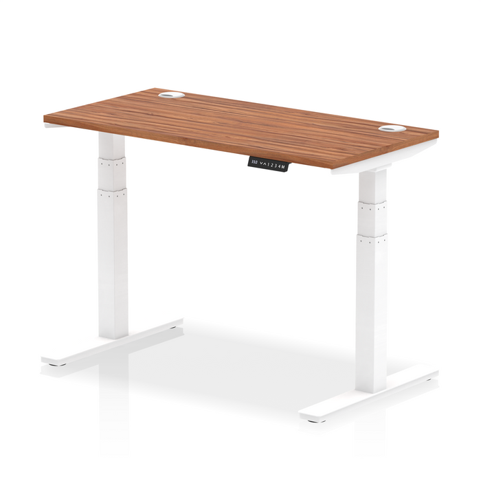OE - Air Height Adjustable Slimline Desk With Cable Ports