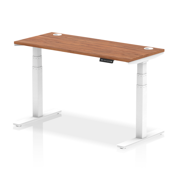 OE - Air Height Adjustable Slimline Desk With Cable Ports