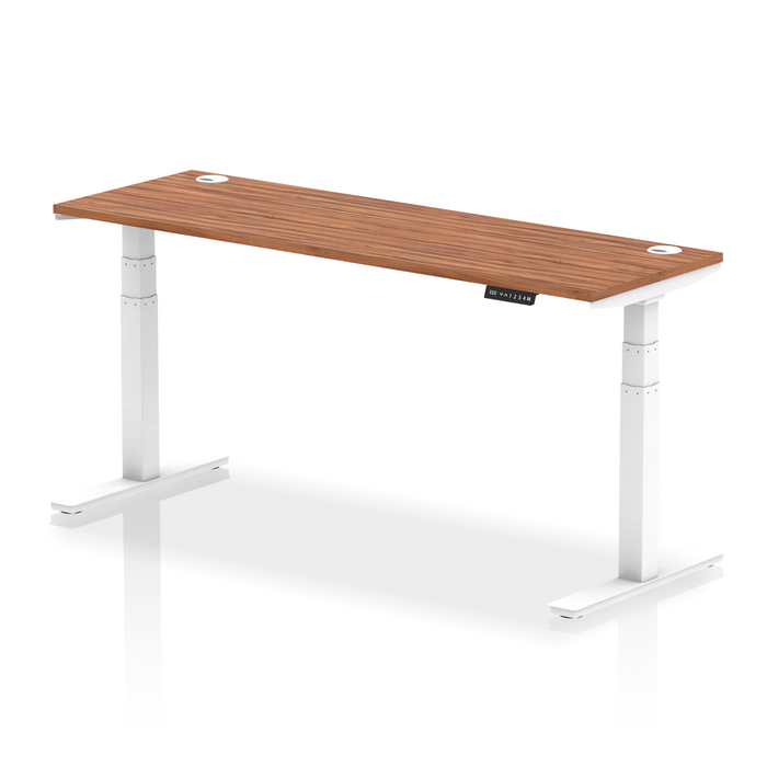 OE - Air Height Adjustable Slimline Desk With Cable Ports