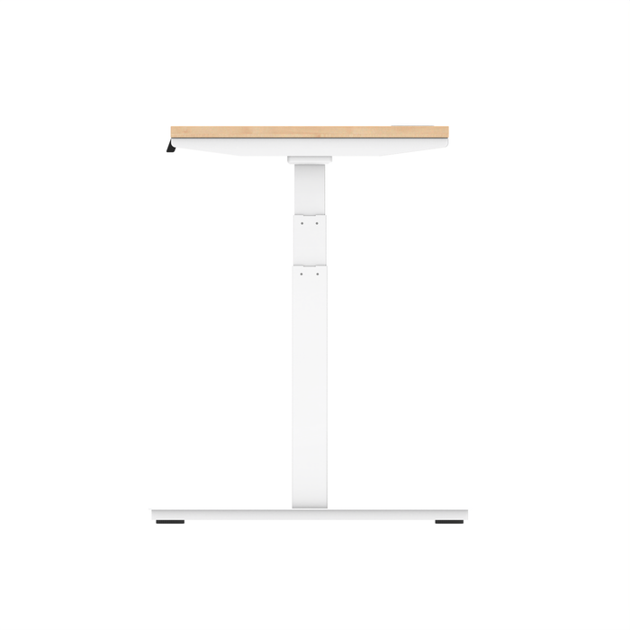 OE - Air Height Adjustable Slimline Desk With Cable Ports