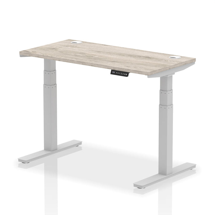 OE - Air Height Adjustable Slimline Desk With Cable Ports
