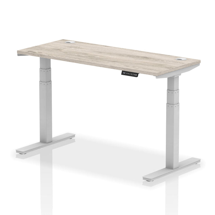 OE - Air Height Adjustable Slimline Desk With Cable Ports