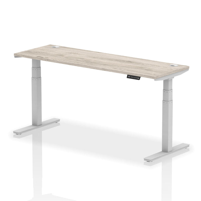 OE - Air Height Adjustable Slimline Desk With Cable Ports