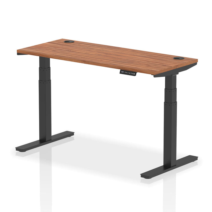 OE - Air Height Adjustable Slimline Desk With Cable Ports
