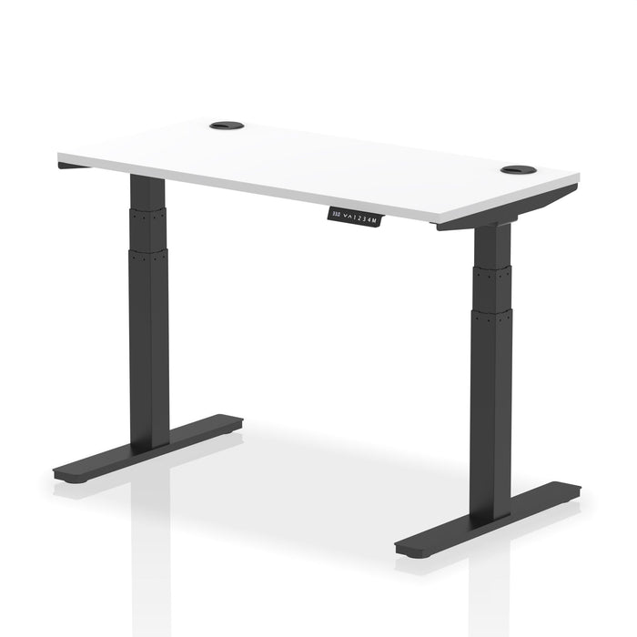 OE - Air Height Adjustable Slimline Desk With Cable Ports