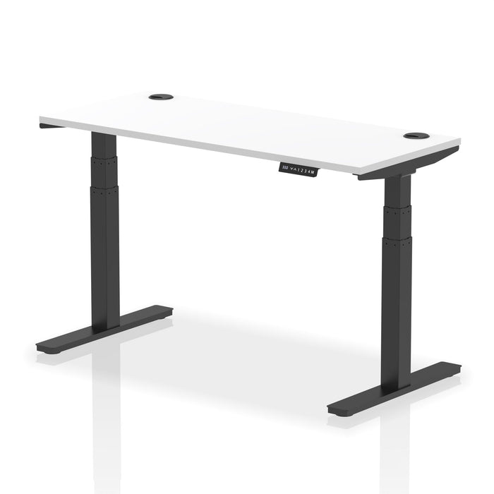 OE - Air Height Adjustable Slimline Desk With Cable Ports