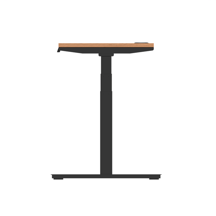 OE - Air Height Adjustable Slimline Desk With Cable Ports