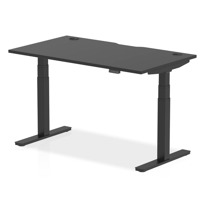 Air Black Series Height Adjustable Desk