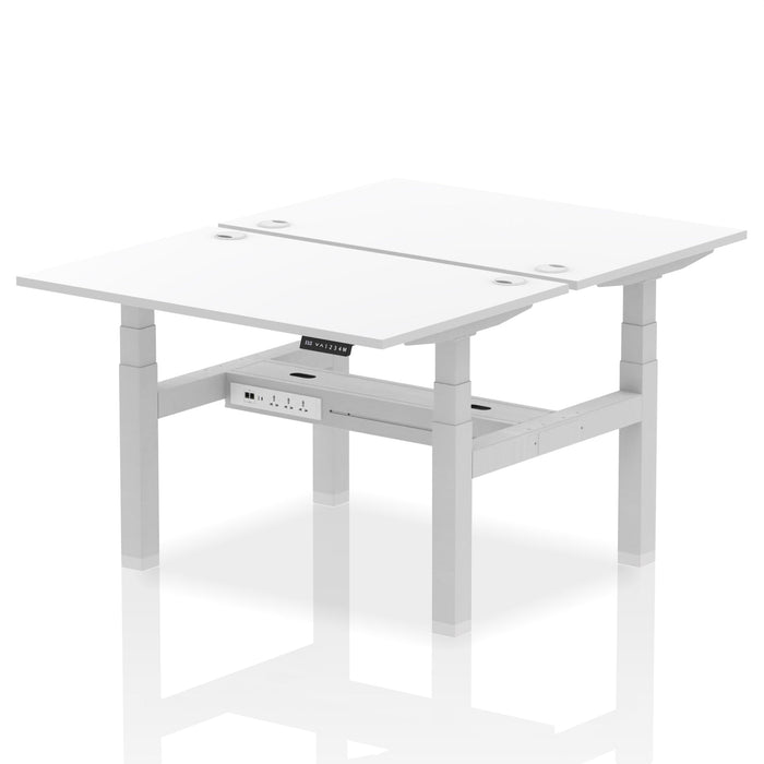 OE - Air Back-to-Back Height Adjustable Bench Desk - 2 Person