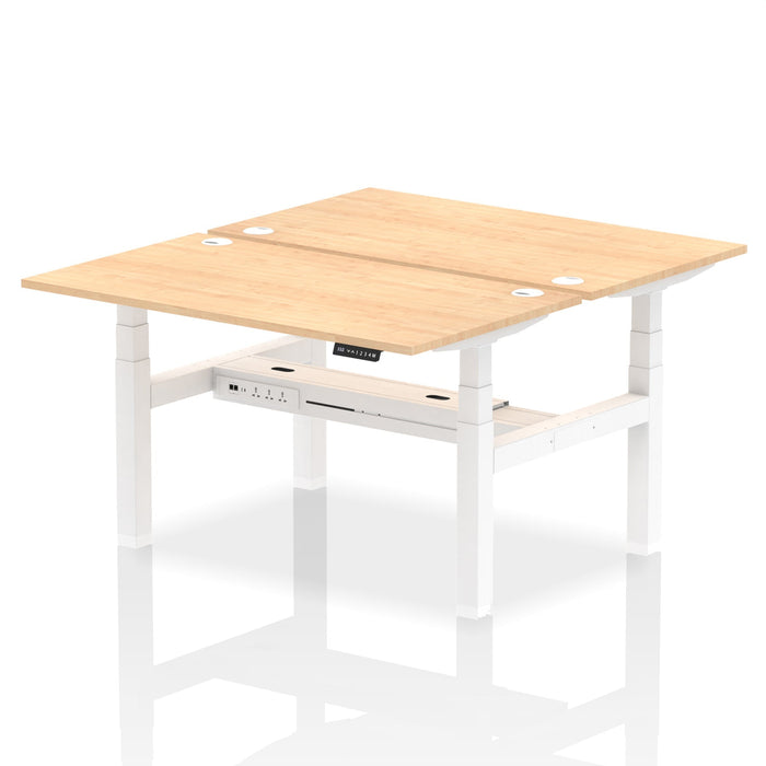 OE - Air Back-to-Back Height Adjustable Bench Desk - 2 Person