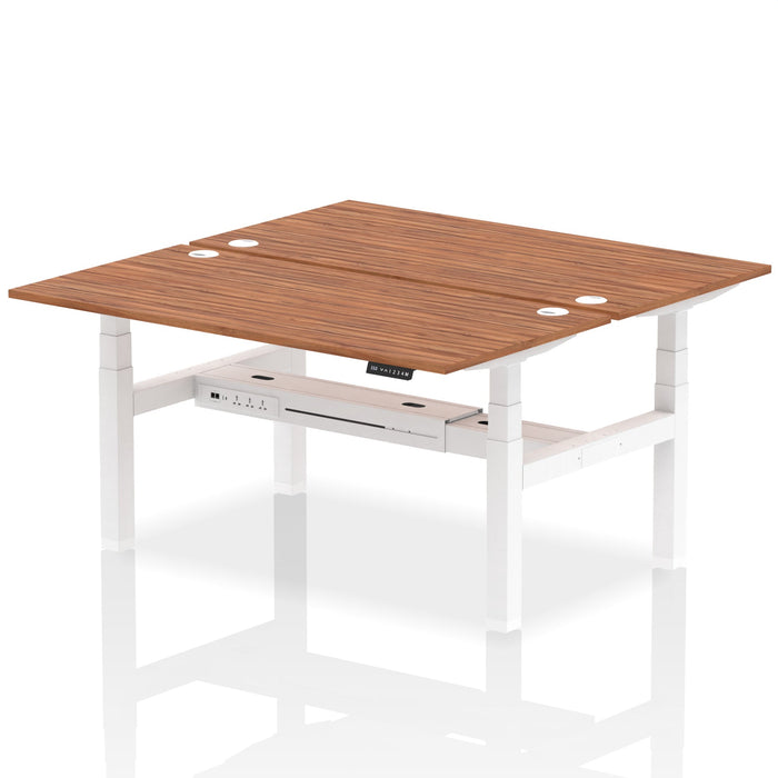 OE - Air Back-to-Back Height Adjustable Bench Desk - 2 Person