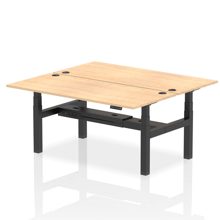 OE - Air Back-to-Back Height Adjustable Bench Desk - 2 Person