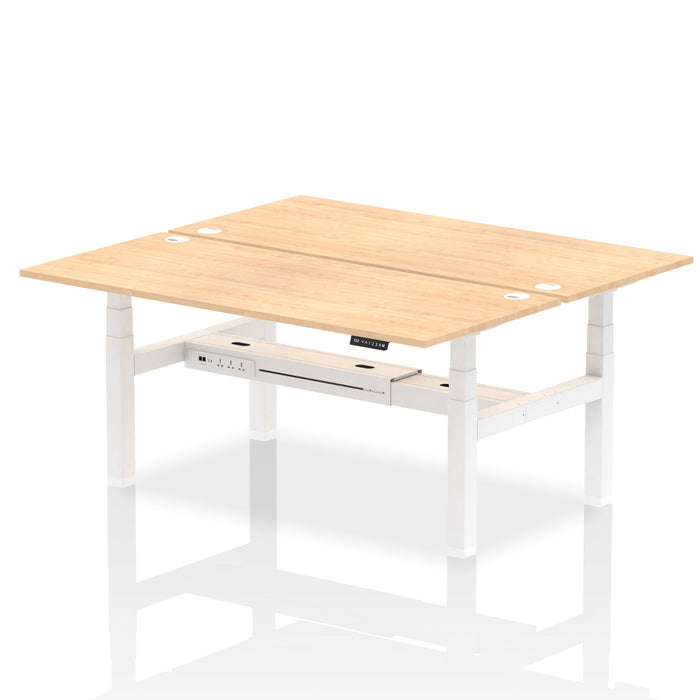 OE - Air Back-to-Back Height Adjustable Bench Desk - 2 Person