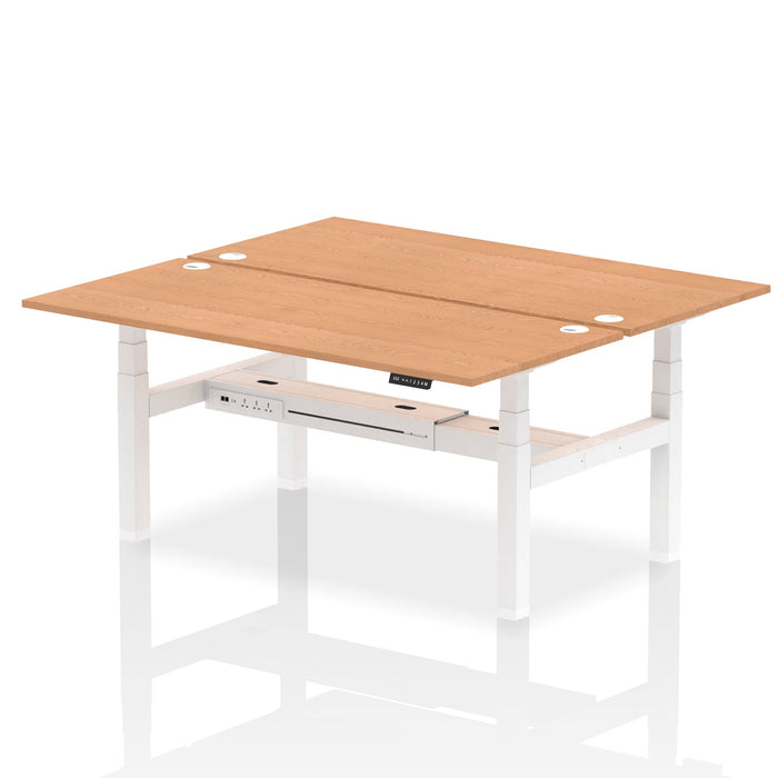 OE - Air Back-to-Back Height Adjustable Bench Desk - 2 Person