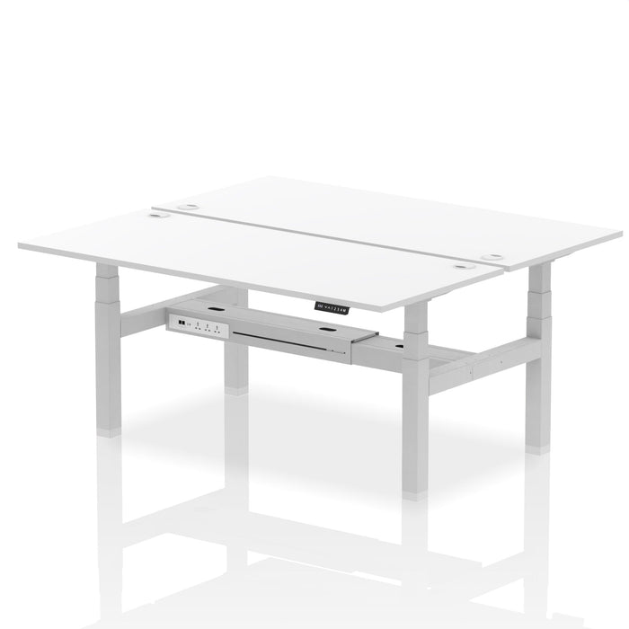 OE - Air Back-to-Back Height Adjustable Bench Desk - 2 Person