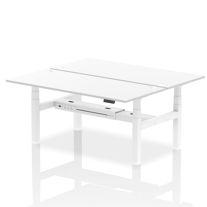 OE - Air Back-to-Back Height Adjustable Bench Desk - 2 Person
