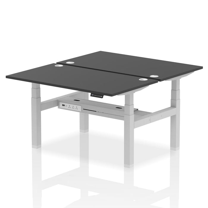 OE - Air Back-to-Back Height Adjustable Bench Desk - 2 Person