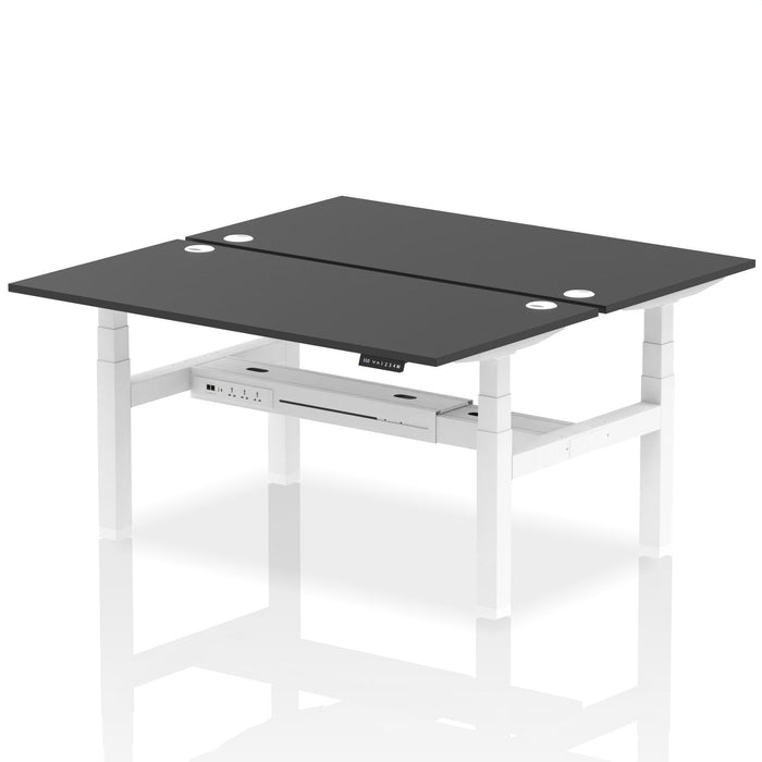 OE - Air Back-to-Back Height Adjustable Bench Desk - 2 Person