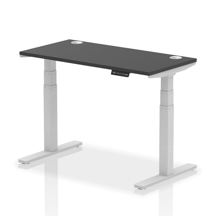 Air Height Adjustable Slimline Desk With Cable Ports