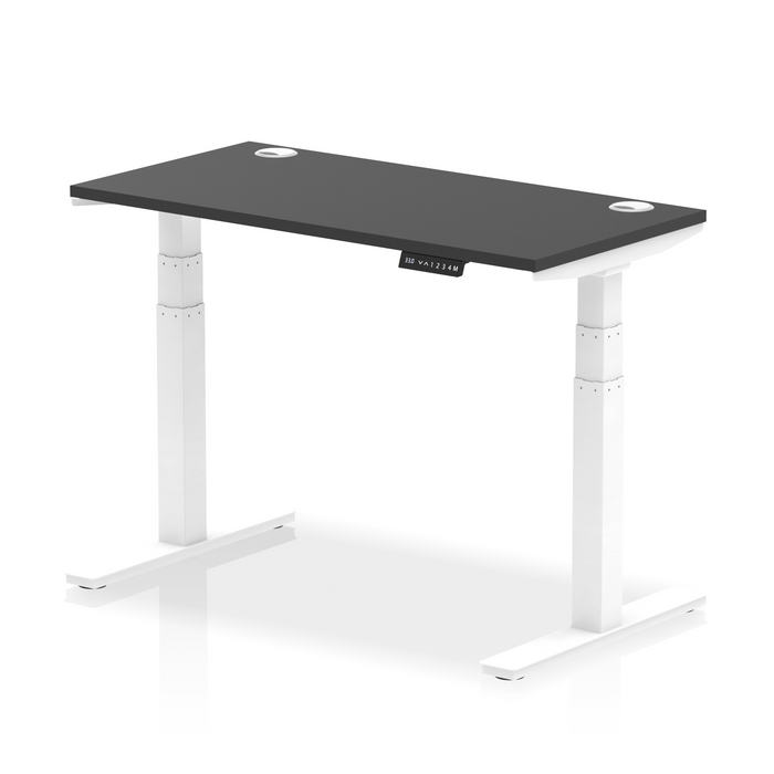 OE - Air Height Adjustable Slimline Desk With Cable Ports