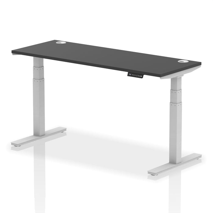 OE - Air Height Adjustable Slimline Desk With Cable Ports