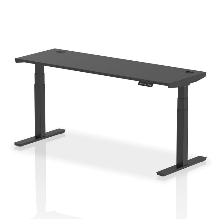 OE - Air Height Adjustable Slimline Desk With Cable Ports