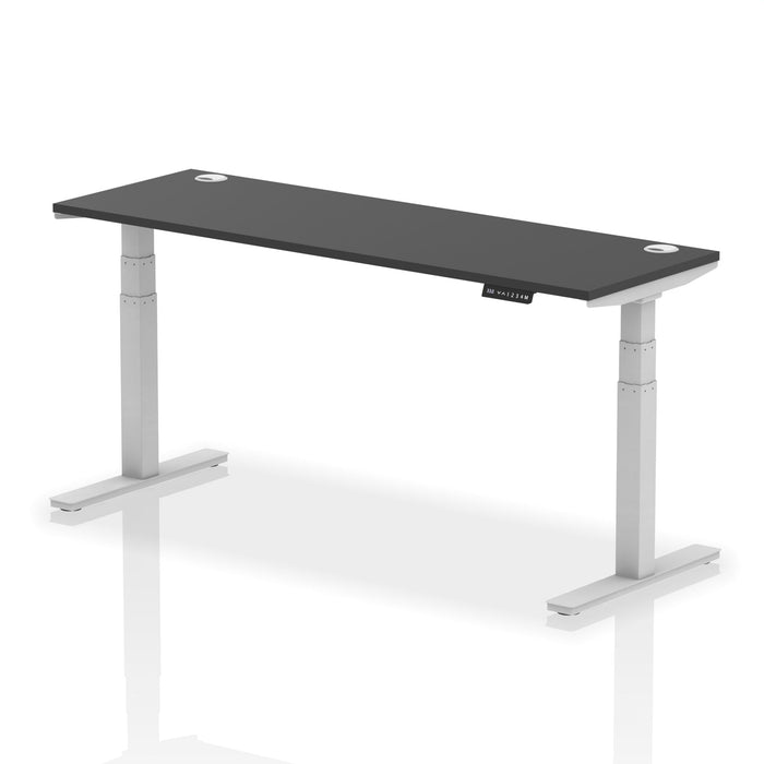 OE - Air Height Adjustable Slimline Desk With Cable Ports