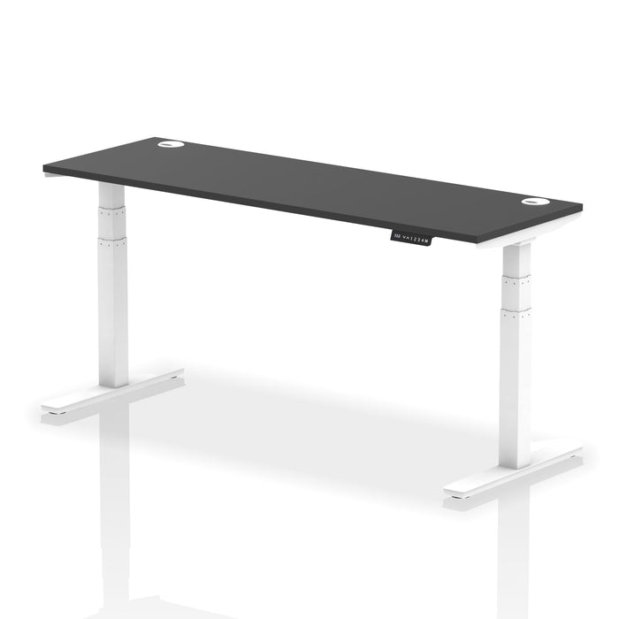 Air Height Adjustable Slimline Desk With Cable Ports