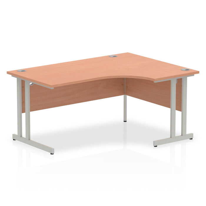 EE - Impulse 1600mm Right Crescent Desk Cantilever Leg