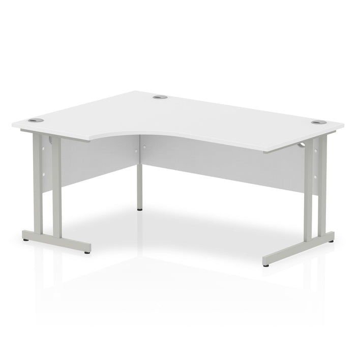 Impulse 1600mm Left Crescent Desk Cantilever Leg