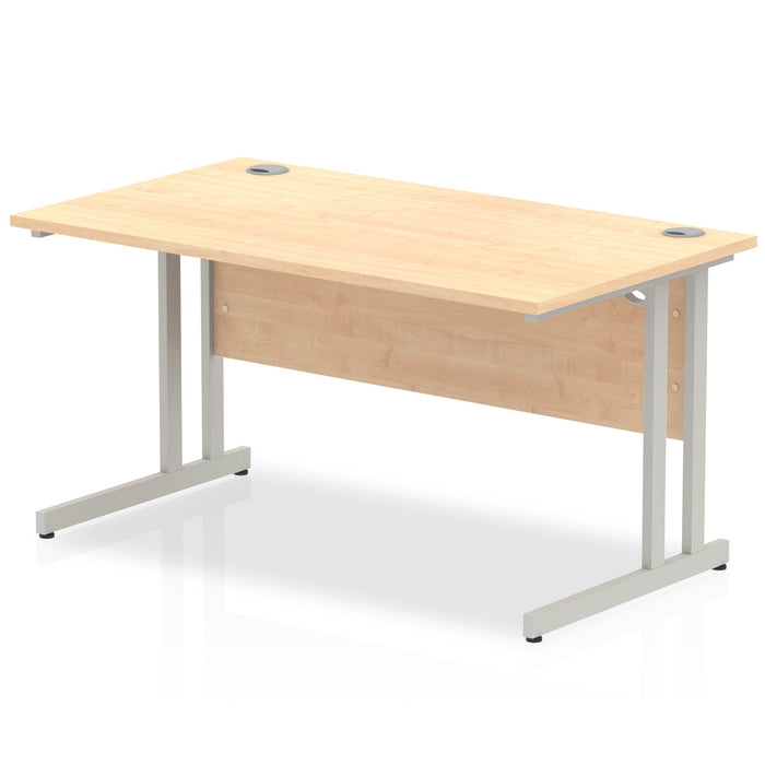 Impulse 1400mm Straight Desk Cantilever Leg