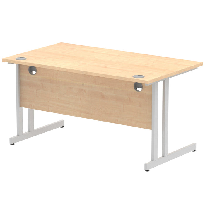 Impulse 1400mm Straight Desk Cantilever Leg