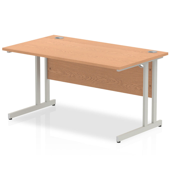 Impulse 1400mm Straight Desk Cantilever Leg