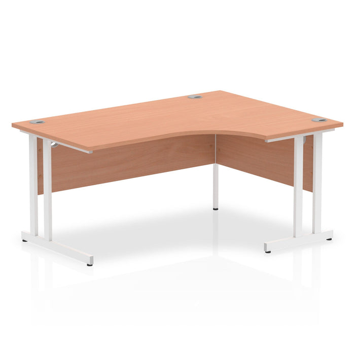 OE - Impulse 1600mm Right Crescent Desk Cantilever Leg