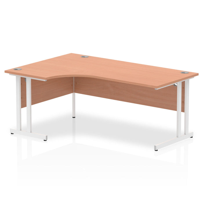 OE - Impulse 1800mm Left Crescent Desk Cantilever Leg