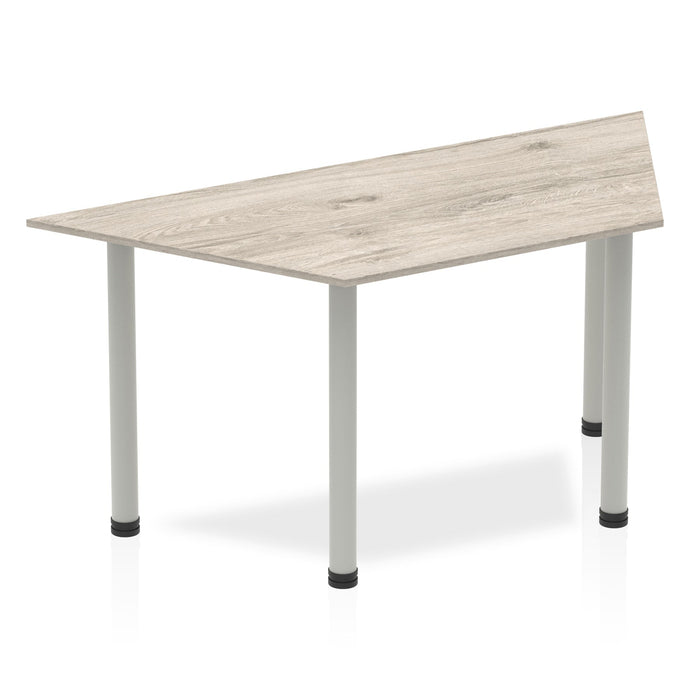 Impulse Trapezium Table With Post Leg