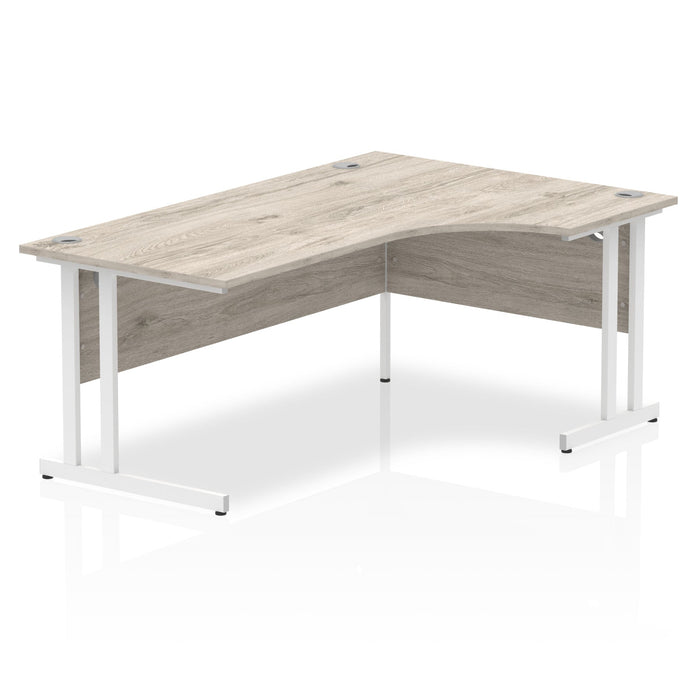 OE - Impulse 1800mm Right Crescent Desk Cantilever Leg