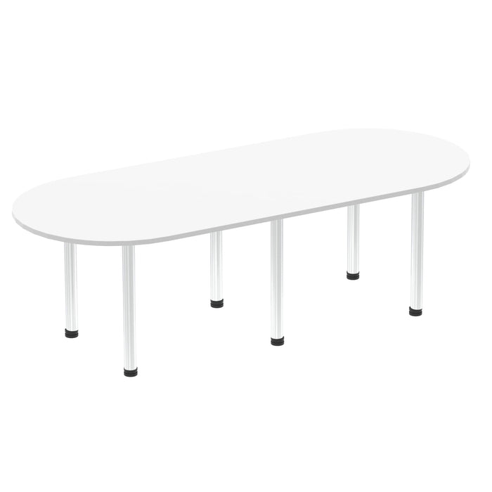 Impulse Boardroom Table With Post Leg