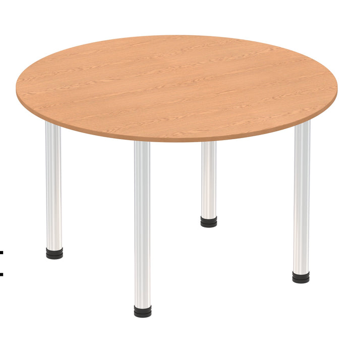 Impulse Round Table With Post Leg