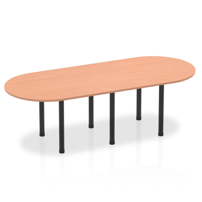 Impulse Boardroom Table With Post Leg