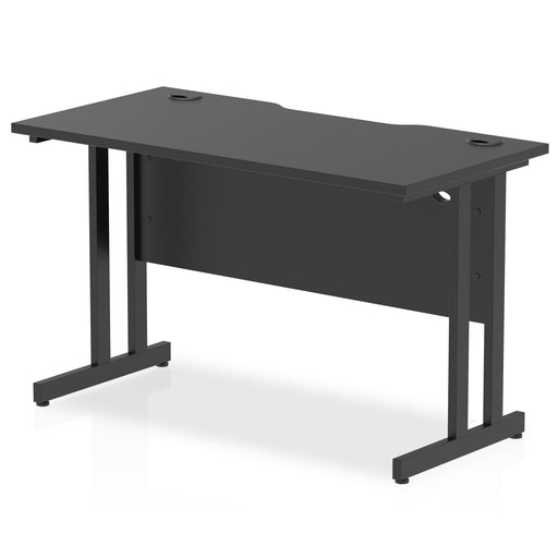 Impulse Black Series 1200mm Slimline Desk Cantilever Leg