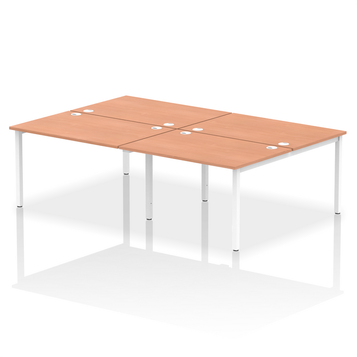 Impulse B2B Bench Desk - 4 Person