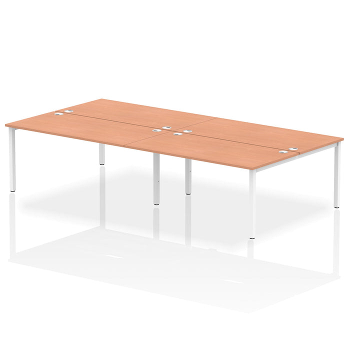 Impulse B2B Bench Desk - 4 Person