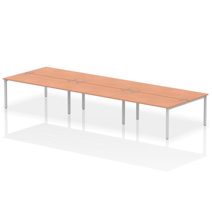 Impulse B2B 6 Person Bench Desk