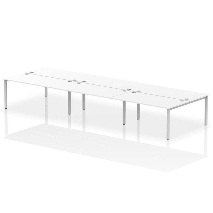 Impulse B2B Bench Desk - 6 Person