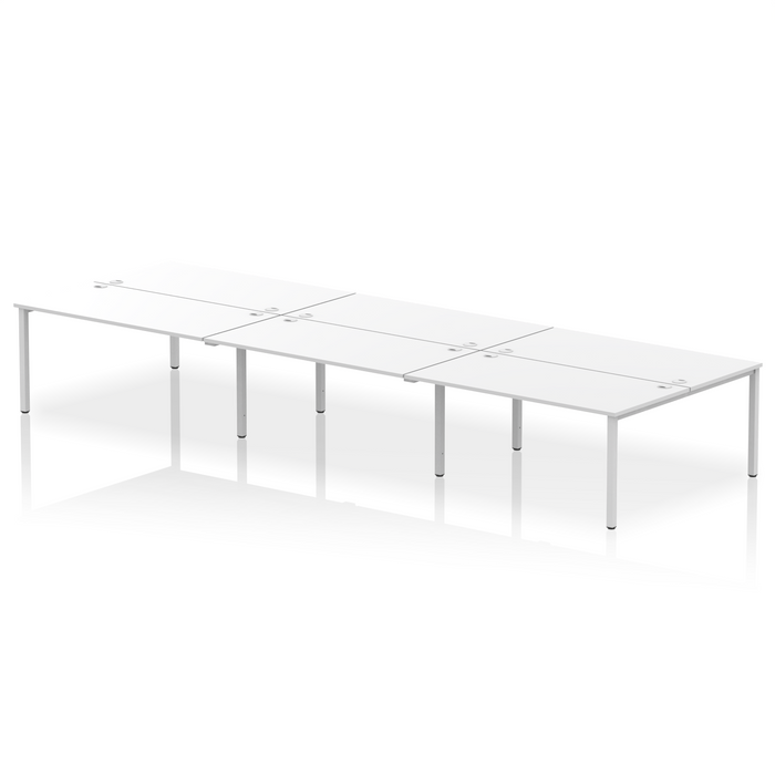 Impulse B2B Bench Desk - 6 Person