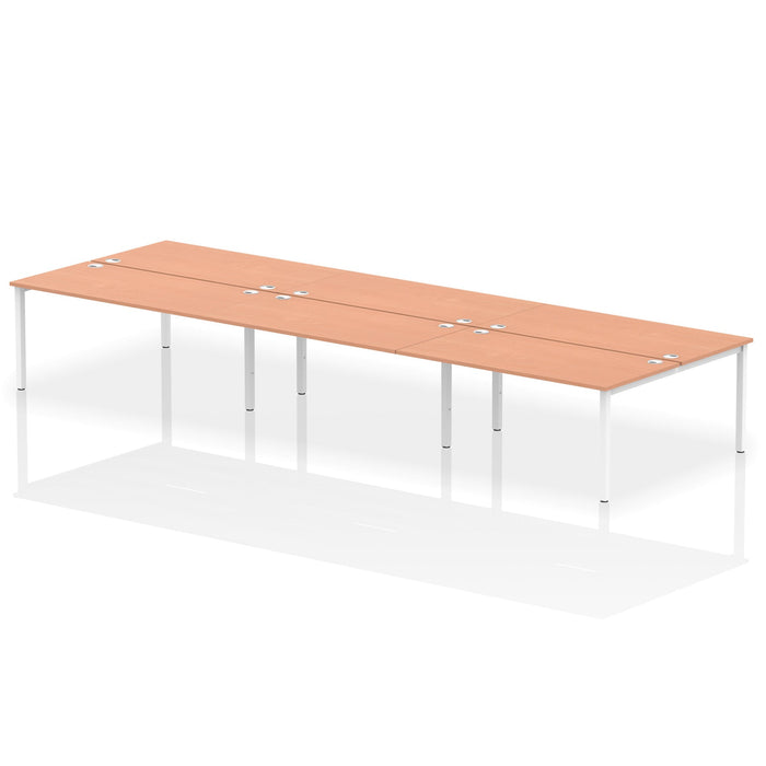 Impulse B2B Bench Desk - 6 Person